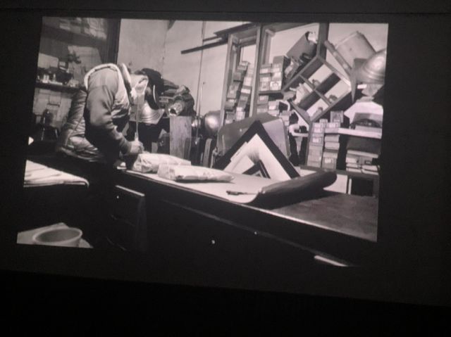 El trabajo de recuperación del archivo fotográfico.