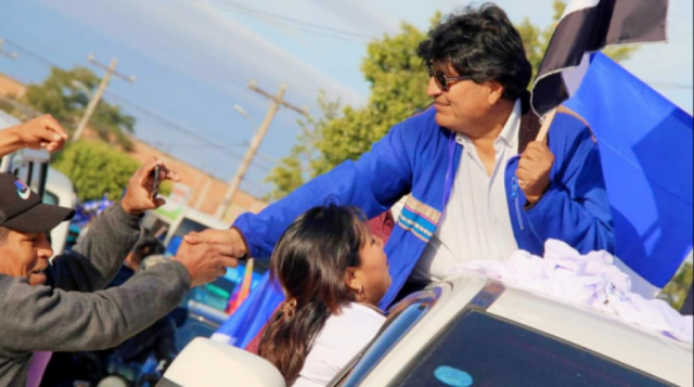 Evo dice que el MAS debatirá candidaturas el 2024, pero asegura que cada día quieren proclamarlo