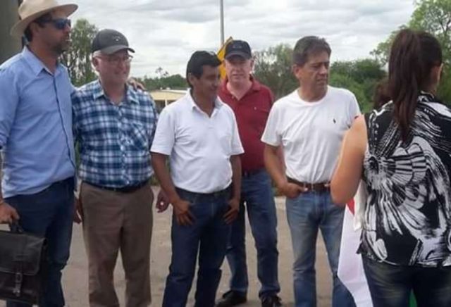 Mario Cossío retornando de Paraguay en diciembre de 2019