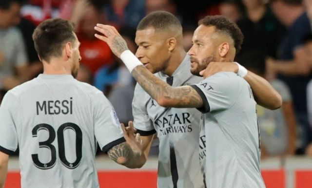 Concierto del PSG con Mbappé, Messi y Neymar como figuras