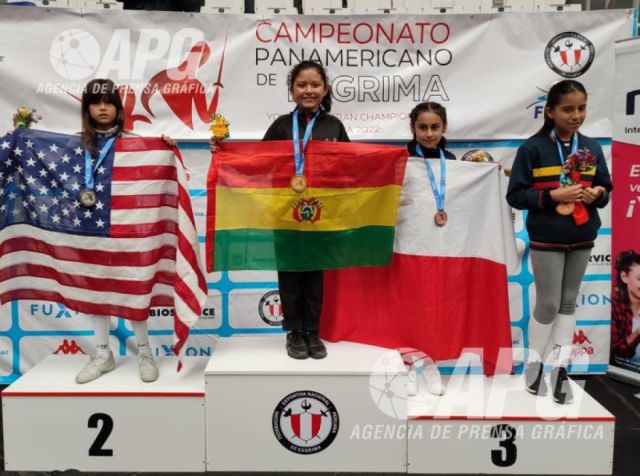 Bolivia queda tercera en el Panamericano de esgrima 