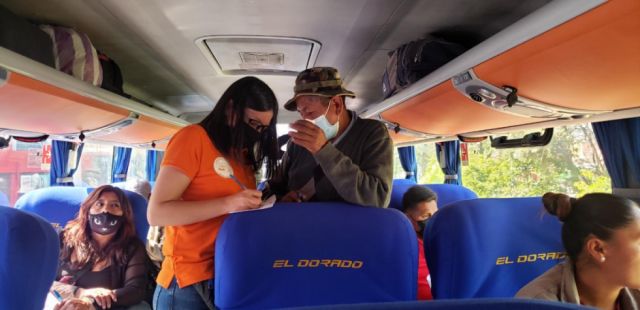 La campaña de educación financiera de Ecofuturo va “sobre ruedas”
