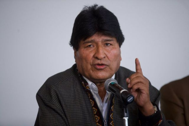 Evo Morales: la población está en indefensión