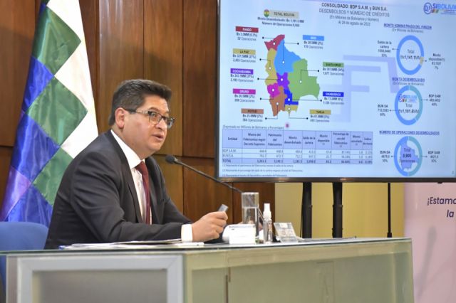 Adicionan Bs 1.132 MM a Fideicomiso para SIBOLIVIA