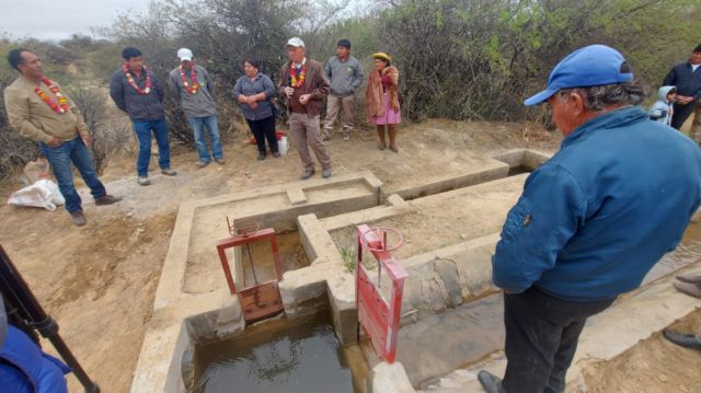 Proyecto Múltiple San Jacinto mejora el riego en Santa Ana La Vieja 