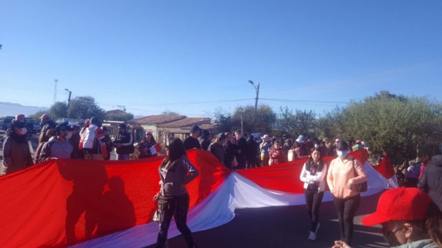 Bloqueo en el Portillo