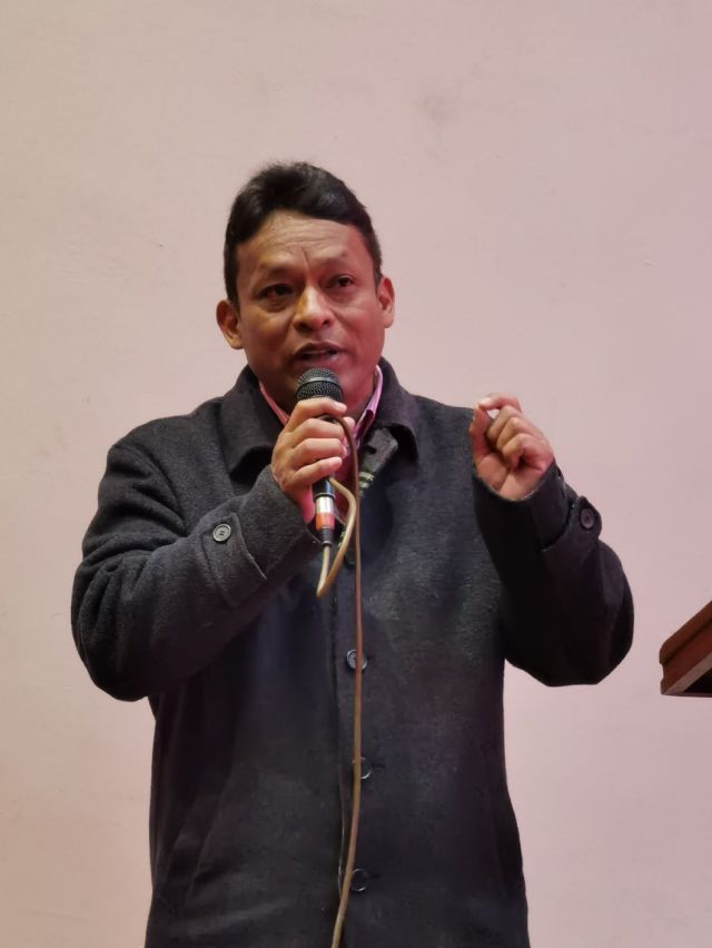 Waldo Flores, secretario de Desarrollo Humano.