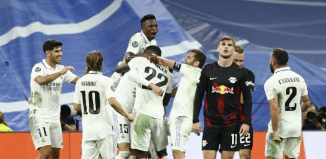 El Madrid sufre para ganar al Leipzig en el final del partido 