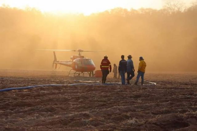 Incendio en el Aguaragüe es controlado en Yacuiba, falta Caraparí