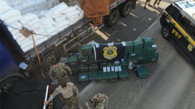 "¡Otro récord!": Reporta la incautación de 1,2 toneladas de cocaína boliviana