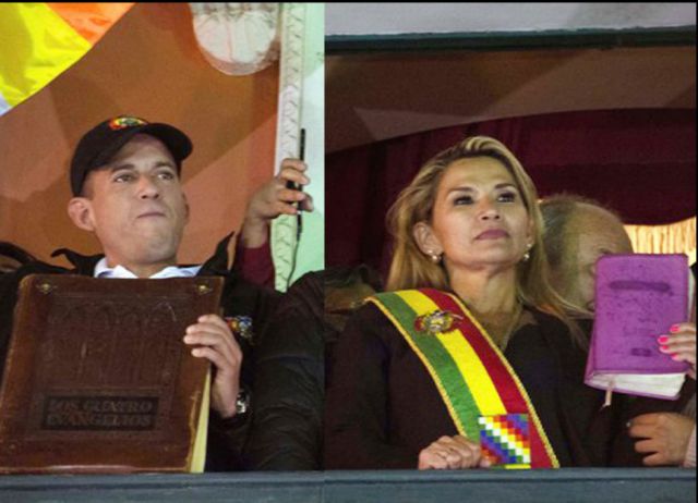 Camacho y Áñez se pelearon pronto