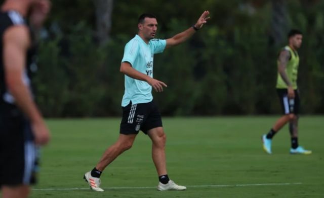Los cambios que prepara Scaloni en Argentina para el amistoso contra Jamaica