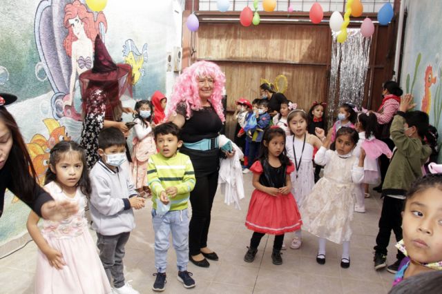 Las profesoras protagonizaron dinámicas divertidas