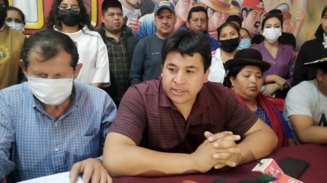 En medio de pugnas internas, el MAS Tarija respalda a Evo y Arce En medio de pugnas internas, el MAS Tarija respalda a Evo y Arce