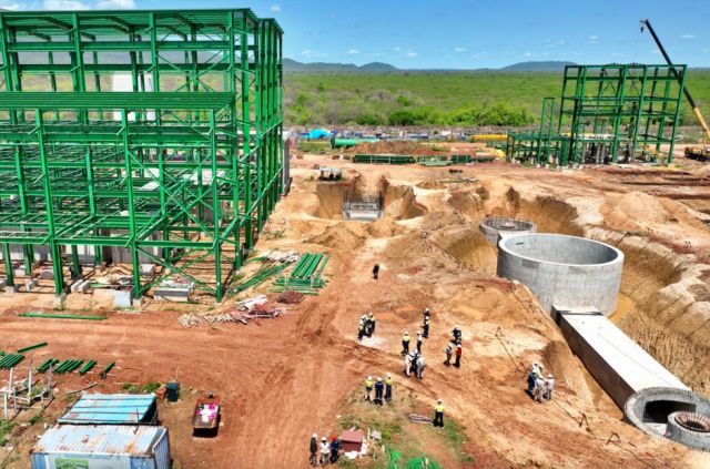 Construcción del Mutún reporta casi 60% de avance