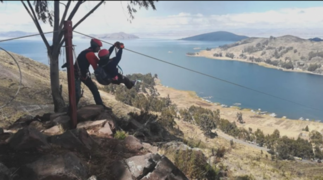 La Paz: Joven muere asfixiada con su propio cabello en el zipline de Tiquina La Paz: Joven muere asfixiada con su propio cabello en el zipline de Tiquina