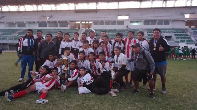 Cercado ganó el departamental de fútbol sub-14