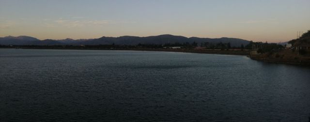El lago San Jacinto y la serranía tarijeña 