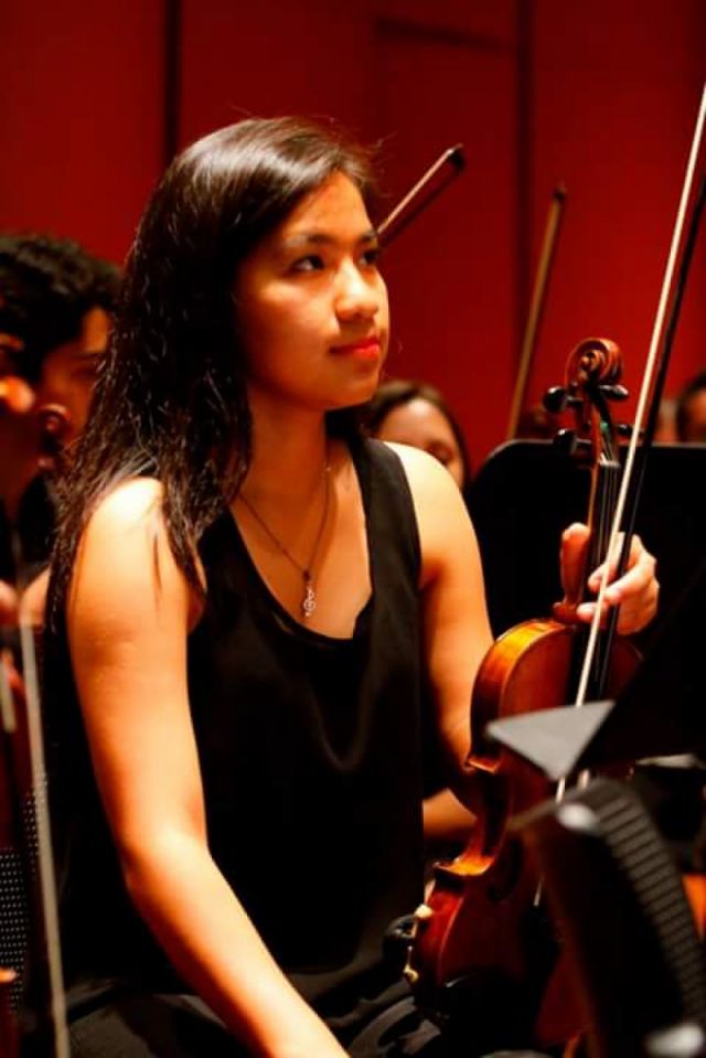 La joven violinista tarijeña