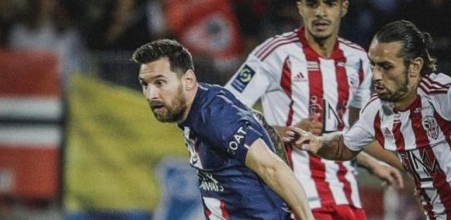 Messi fue figura y PSG goleó  al débil Ajaccio en la Ligue 1