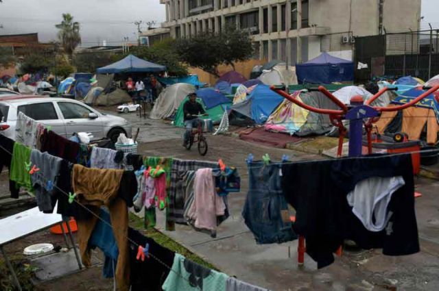 Chile: Más de 70 mil familias viven en campamentos