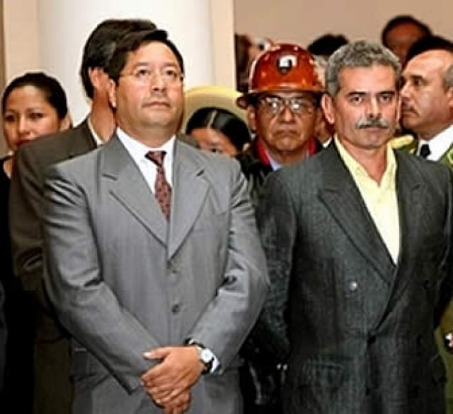 Arce ingreso al gabinete de Morales en 2006
