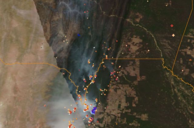 Incendios en Tarija y Argentina generan mala calidad del aire