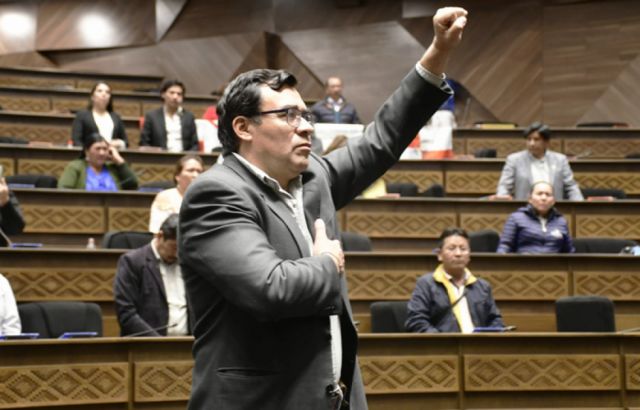 MAS asegura que la elección de Jerjes Mercado como presidente de Diputados fue un acto de traición