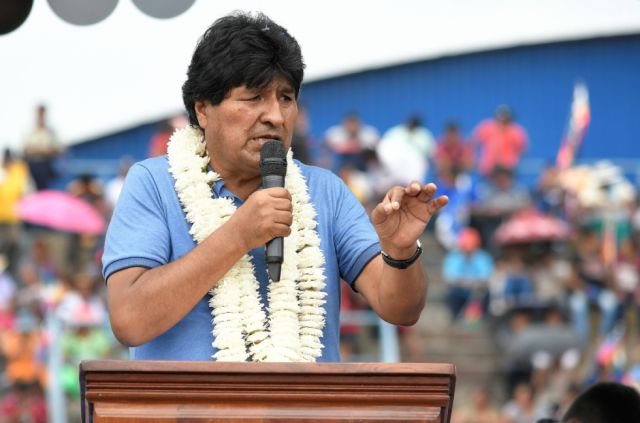 Evo Morales: Ya es hora de sentar la mano al TSE