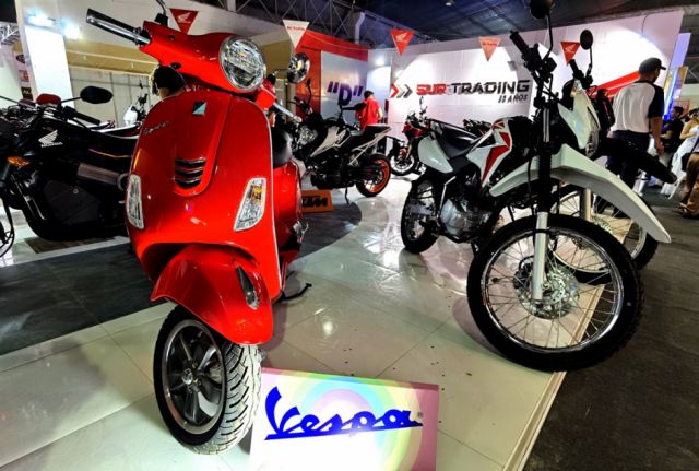 Sur Trading trajo atractivas motocicletas.