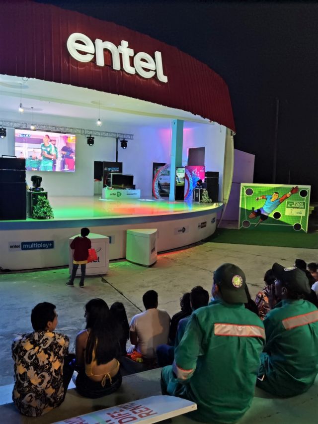 Oferta futbolera de Entel.