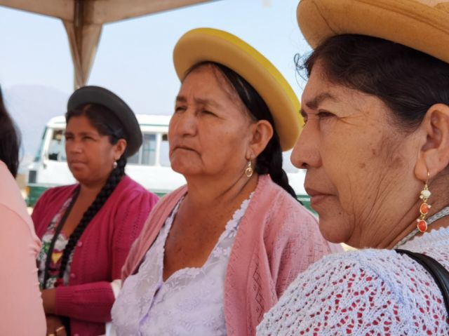 Productoras de uva.