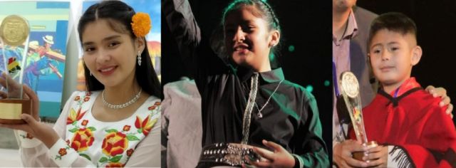 Tarijeños que participaron en el festival "Aquí canta Bolivia" ganaron en sus diferentes categorías