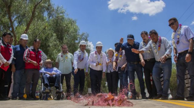 Vecinos estrenan un puente que une a Aranjuez Sud y San Martín