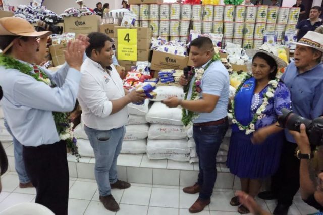 Distribuyen productos del subsidio a los hogares del Chaco