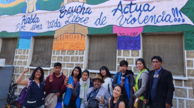 "Niñas con igualdad", el mensaje que se refleja en 6 murales de 3 ciudades del país