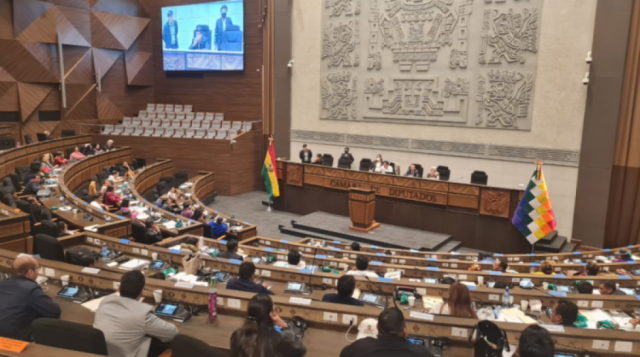 Evistas niegan boicot al PGE 2023 y tildan de chantaje las declaraciones de Montenegro