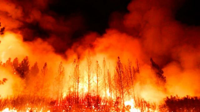 Incendios afectan zona central de Chile