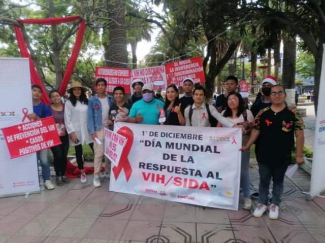 REDBOL Tarija y organizaciones aliadas, rueda de prensa por el 1 de diciembre 2022