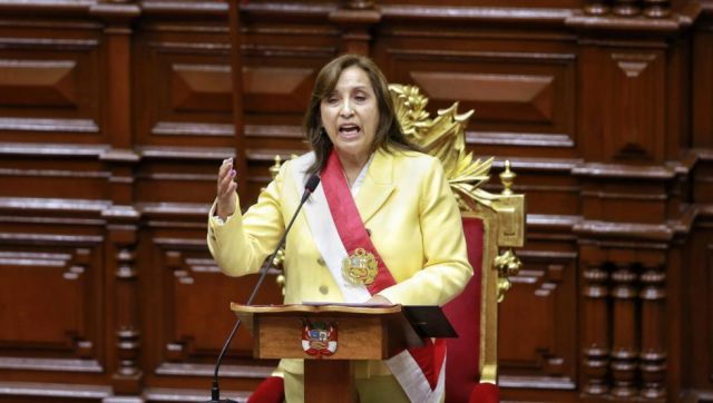 Dina Boluarte asumió la presidencia de Perú