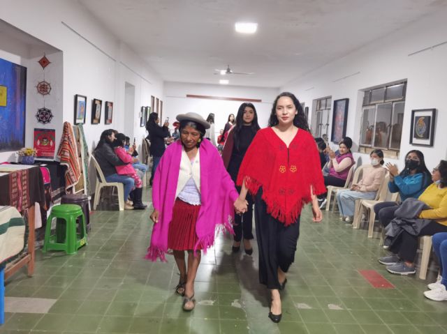 Rosa Vilte y sus modelos