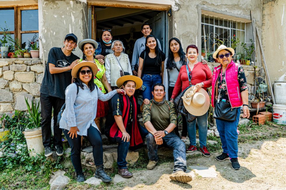 Visita a la huerta Payuyo de Doña Juanita