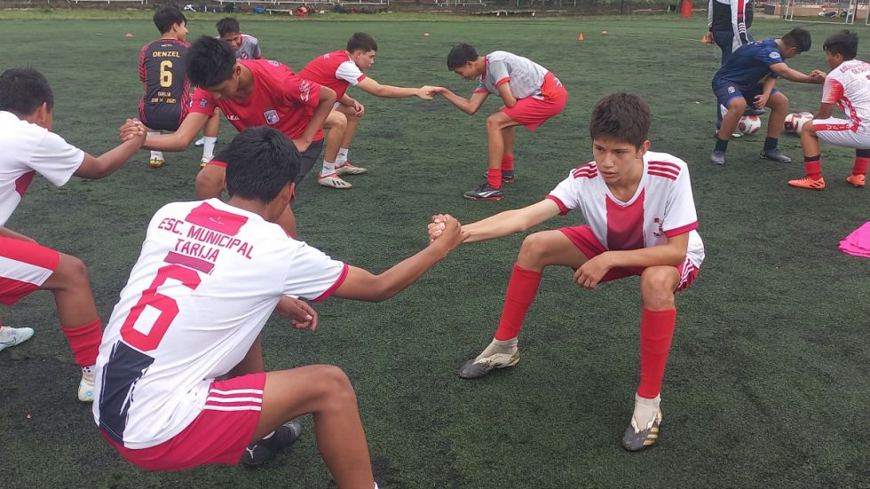 Las selecciones de Tarija Sub -14 y 16 reanudan los entrenamientos con miras a los torneos nacionales