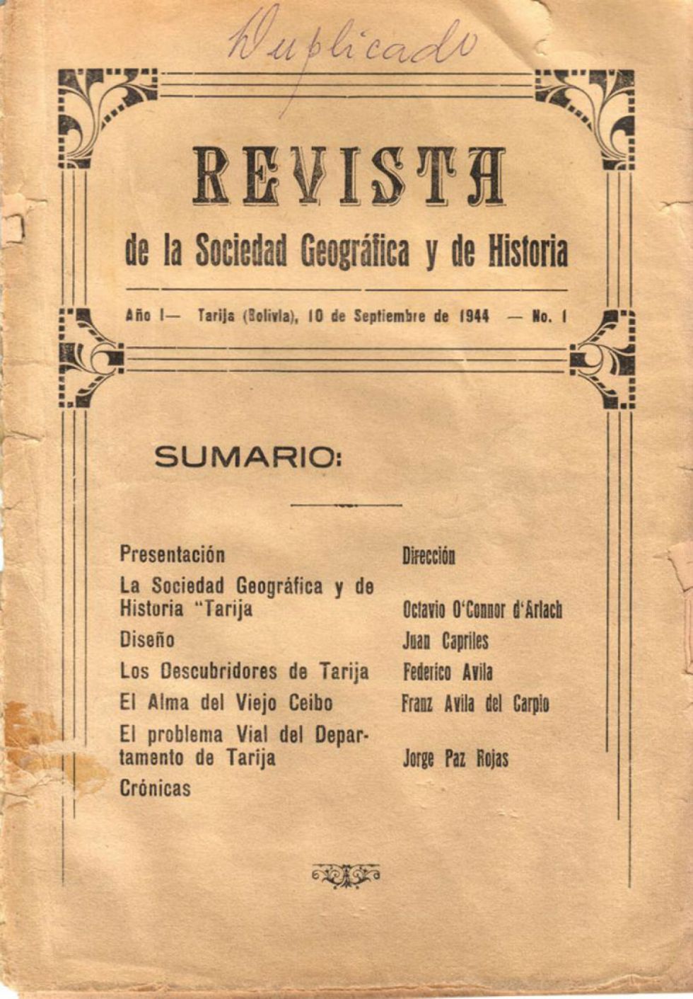 Diccionario Biográfico de Tarija