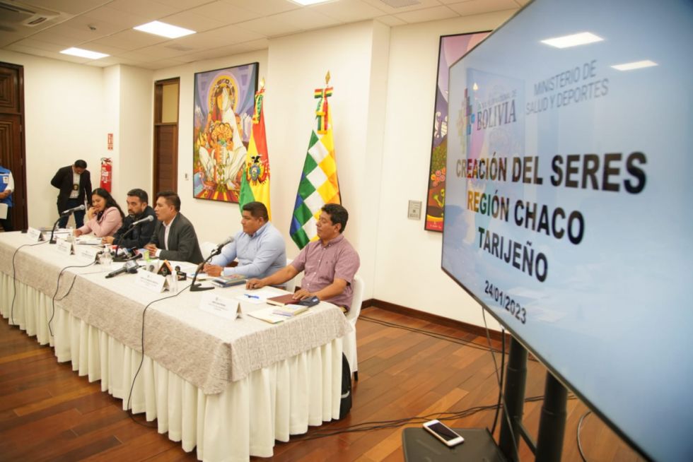 Anuncian la creación del Servicio Regional de Salud para el Chaco tarijeño