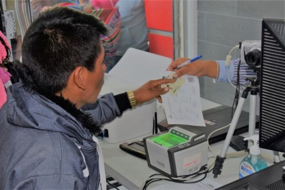 Más de 55.000 personas se incorporaron al Padrón Electoral Biométrico en 2022
