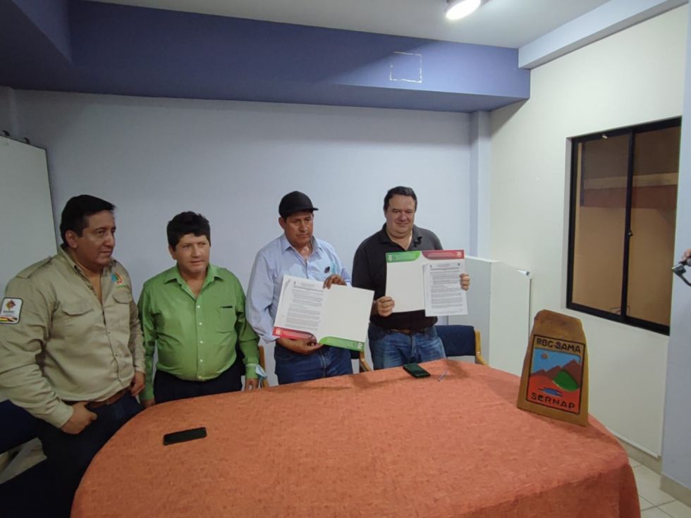 El Sernap y Prometa pactan fortalecer trabajo en Sama