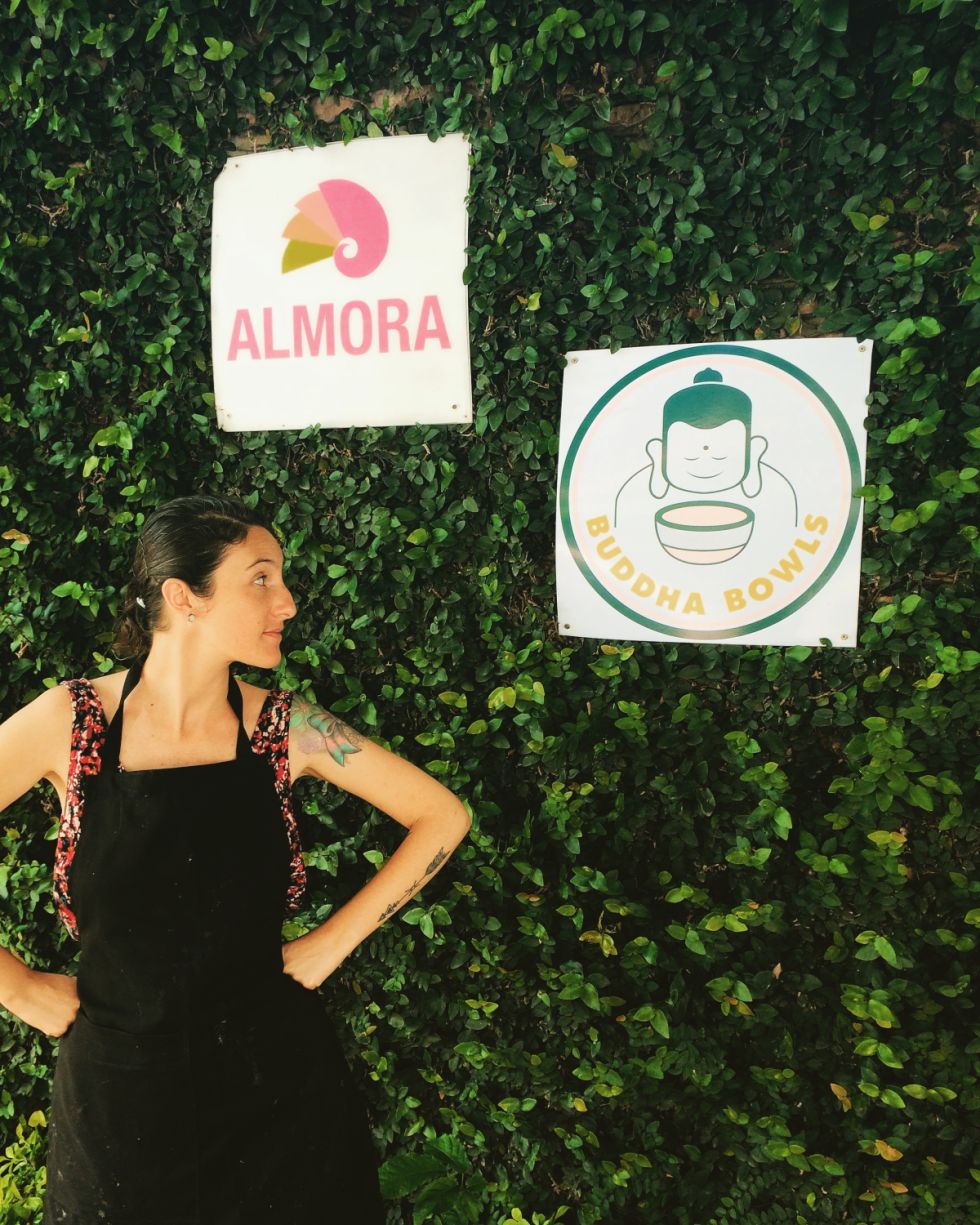 Mariana en los inicios de Buddha Bowls 