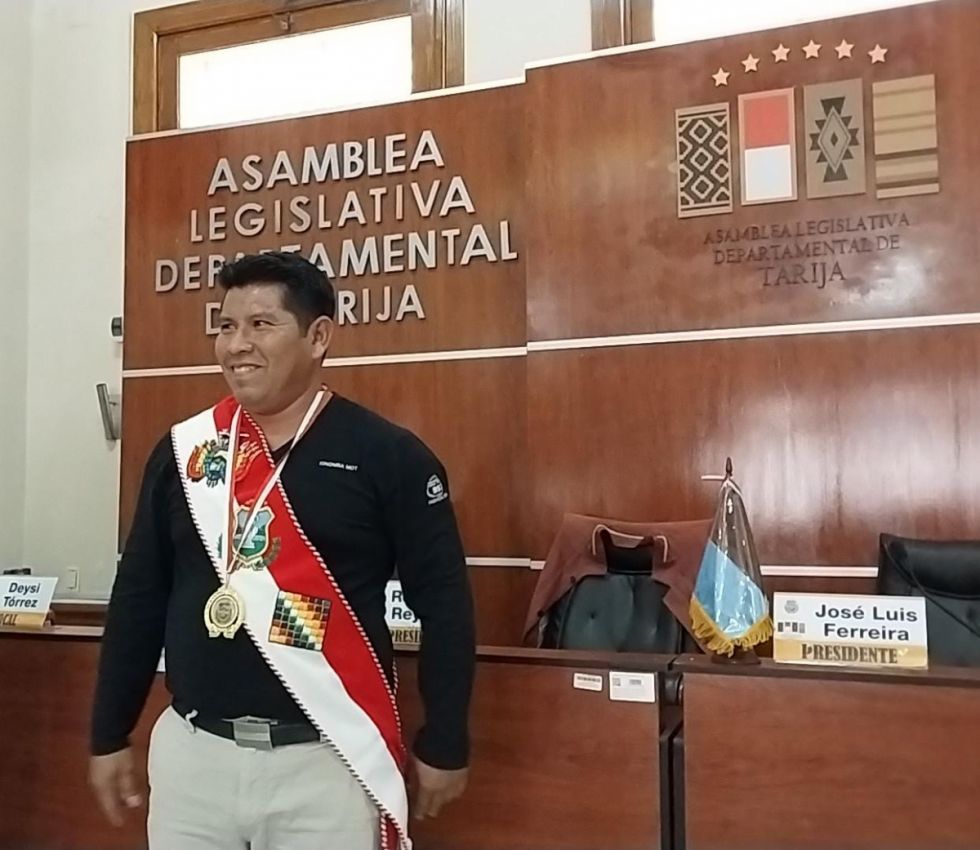 José Luis Ferreira es ratificado como presidente de la Asamblea de Tarija