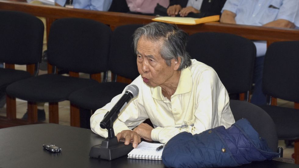 El expresidente Alberto Fujimori ingresa al hospital
